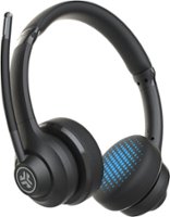 JLab - GO Work Wireless & Wired On-Ear Headset - Black - Front_Zoom
