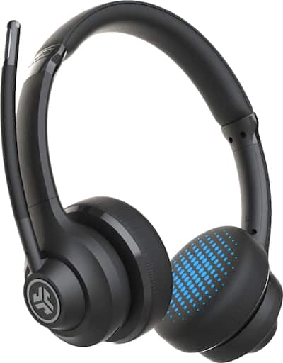 JLab GO Work Wireless & Wired On Ear Headset Black JLab GO Work Wireless & Wired On Ear Headset Black