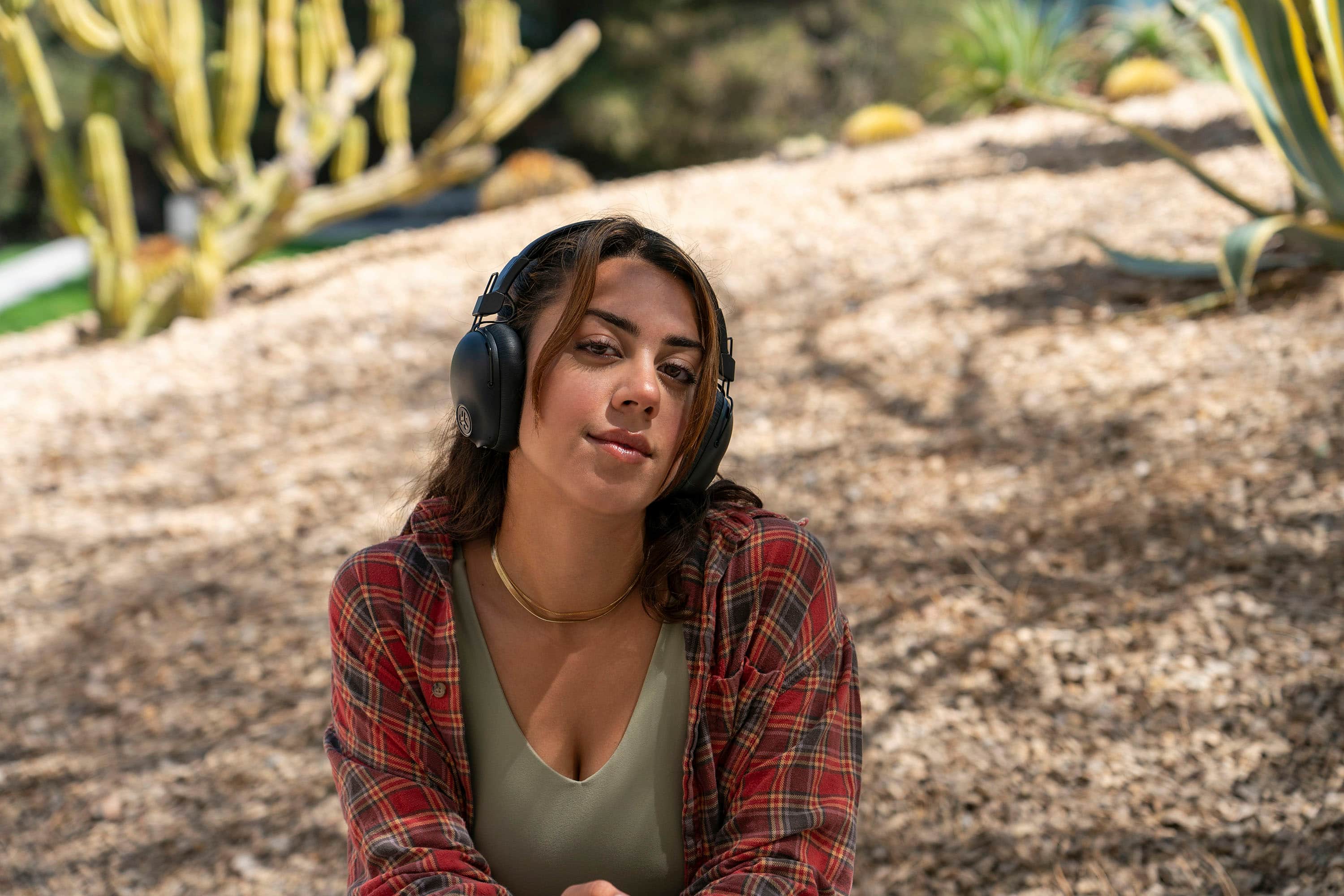 Alt View 16. JLab - Studio Pro ANC Over-Ear Headphones - Black.