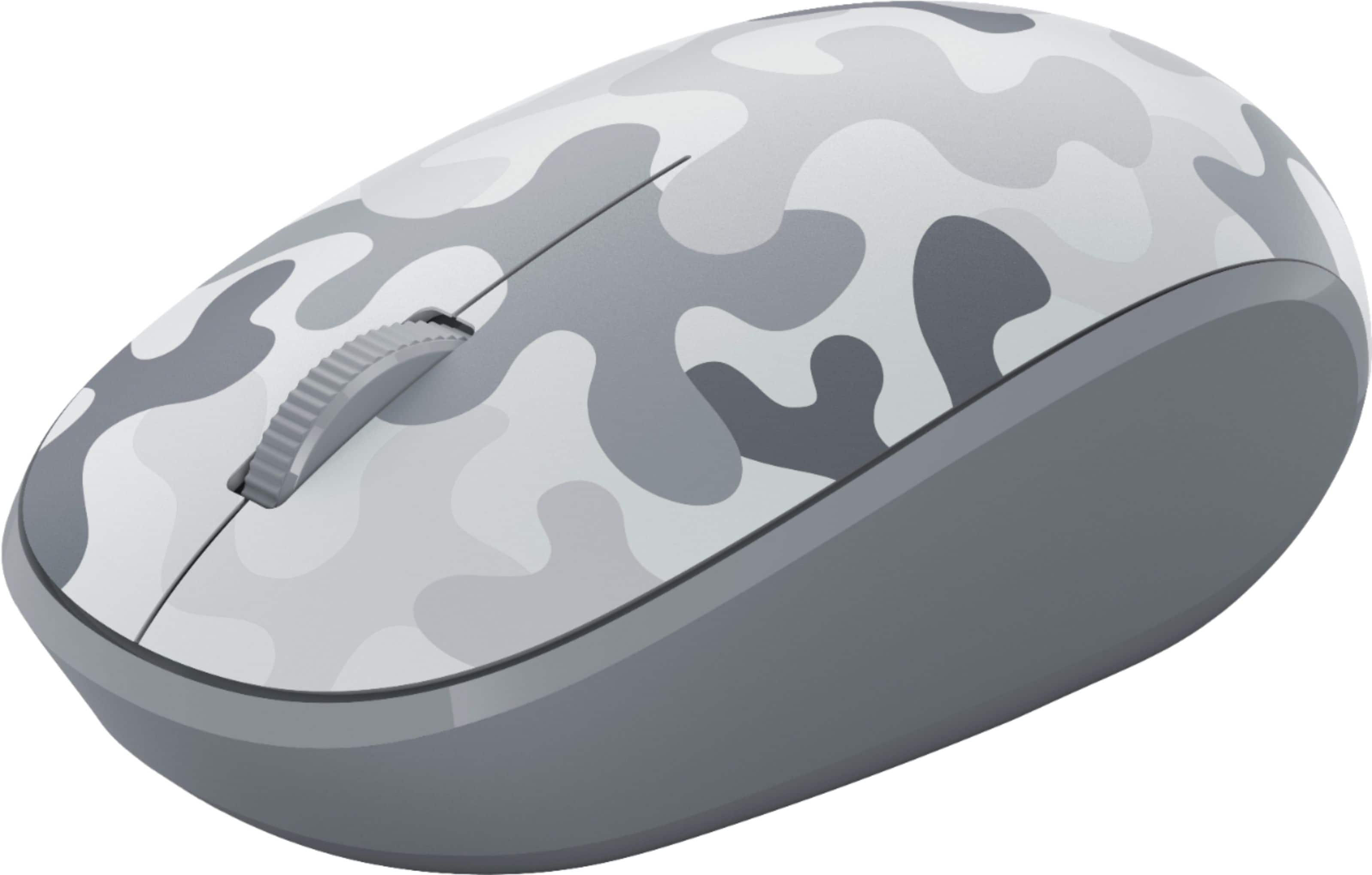 Front. Microsoft - Wireless Bluetooth Optical Ambidextrous Mouse - Arctic Camo Special Edition.