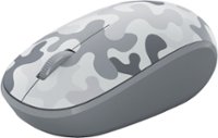 Front Zoom. Microsoft - Wireless Bluetooth Optical Ambidextrous Mouse - Arctic Camo Special Edition.