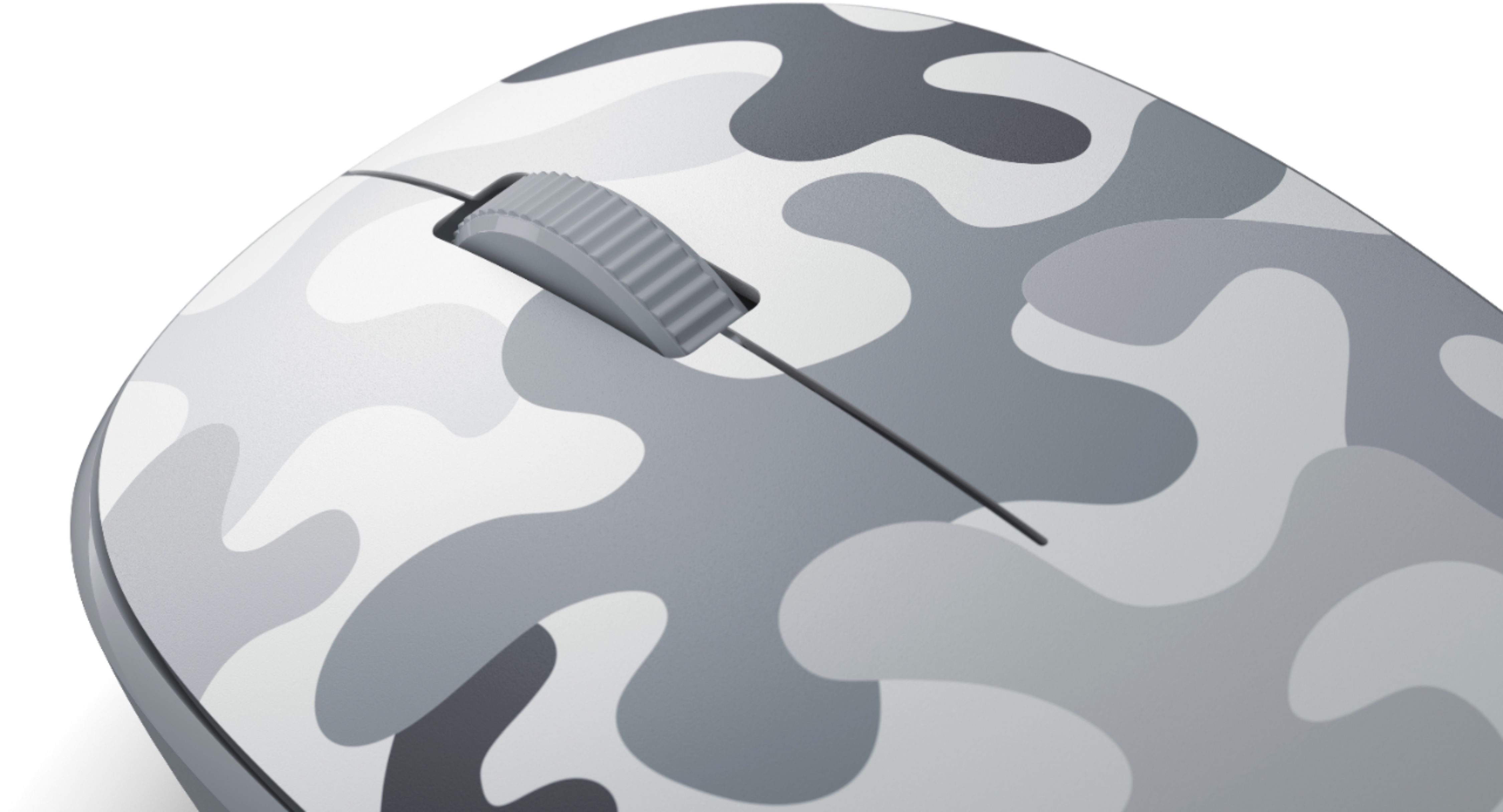 Best Arctic Special Wireless Buy: Ambidextrous Microsoft Mouse Optical Camo Edition Bluetooth 8KX-00001