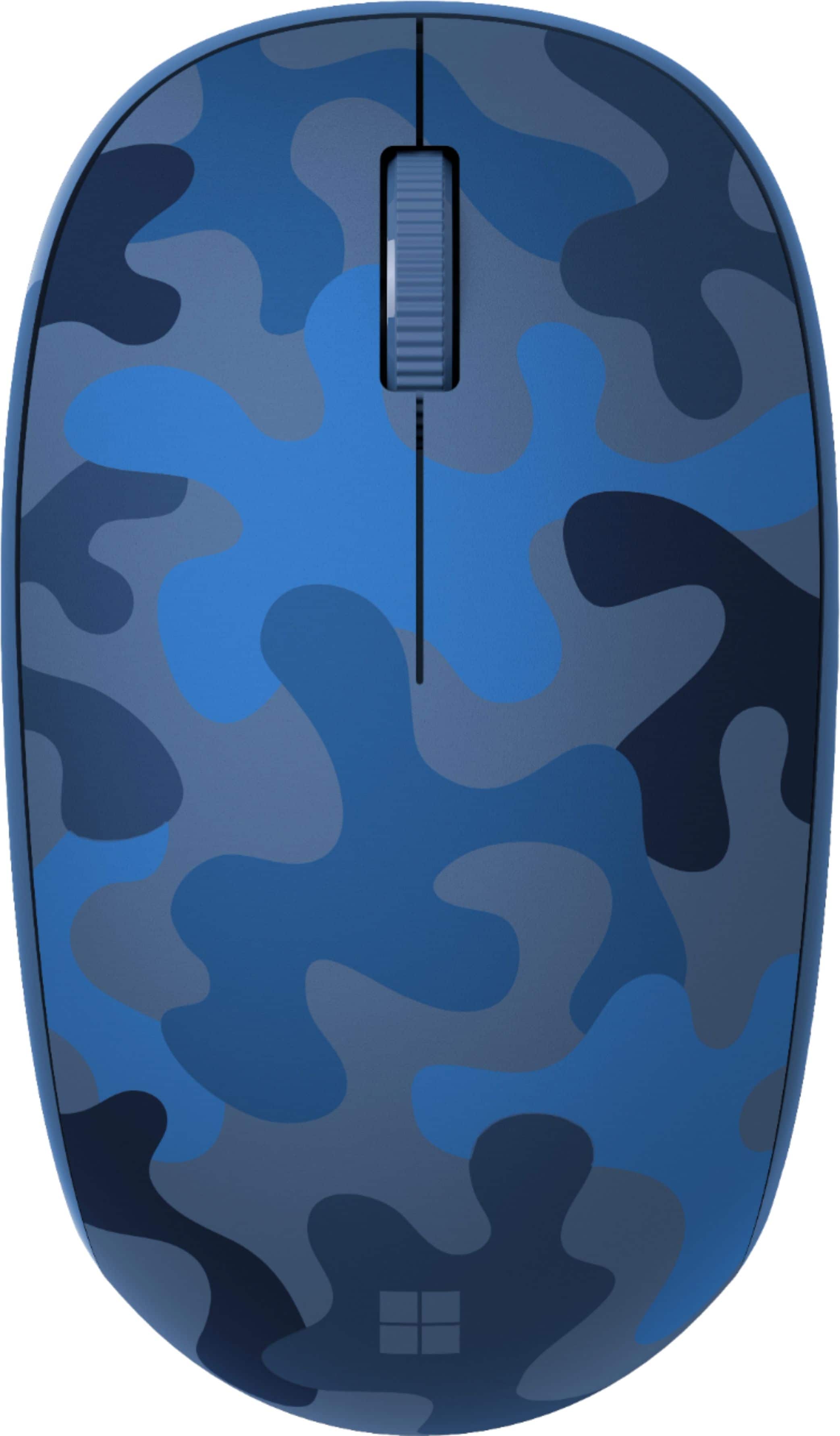 Alt View 11. Microsoft - Wireless Bluetooth Optical Ambidextrous Mouse - Nightfall Camo Special Edition.