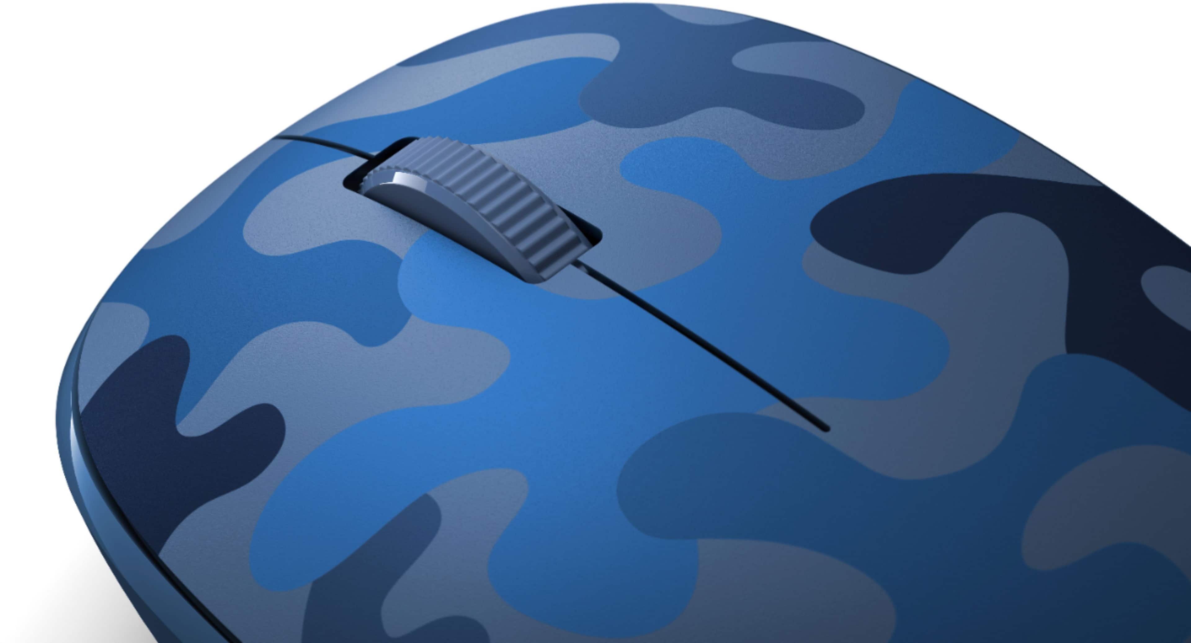 Alt View 12. Microsoft - Wireless Bluetooth Optical Ambidextrous Mouse - Nightfall Camo Special Edition.