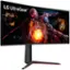 Alt View 11. LG - Geek Squad Certified Refurbished UltraGear 34" IPS LED Curved G-SYNC Ultimate Monitor with HDR (HDMI, DisplayPort) - Black.
