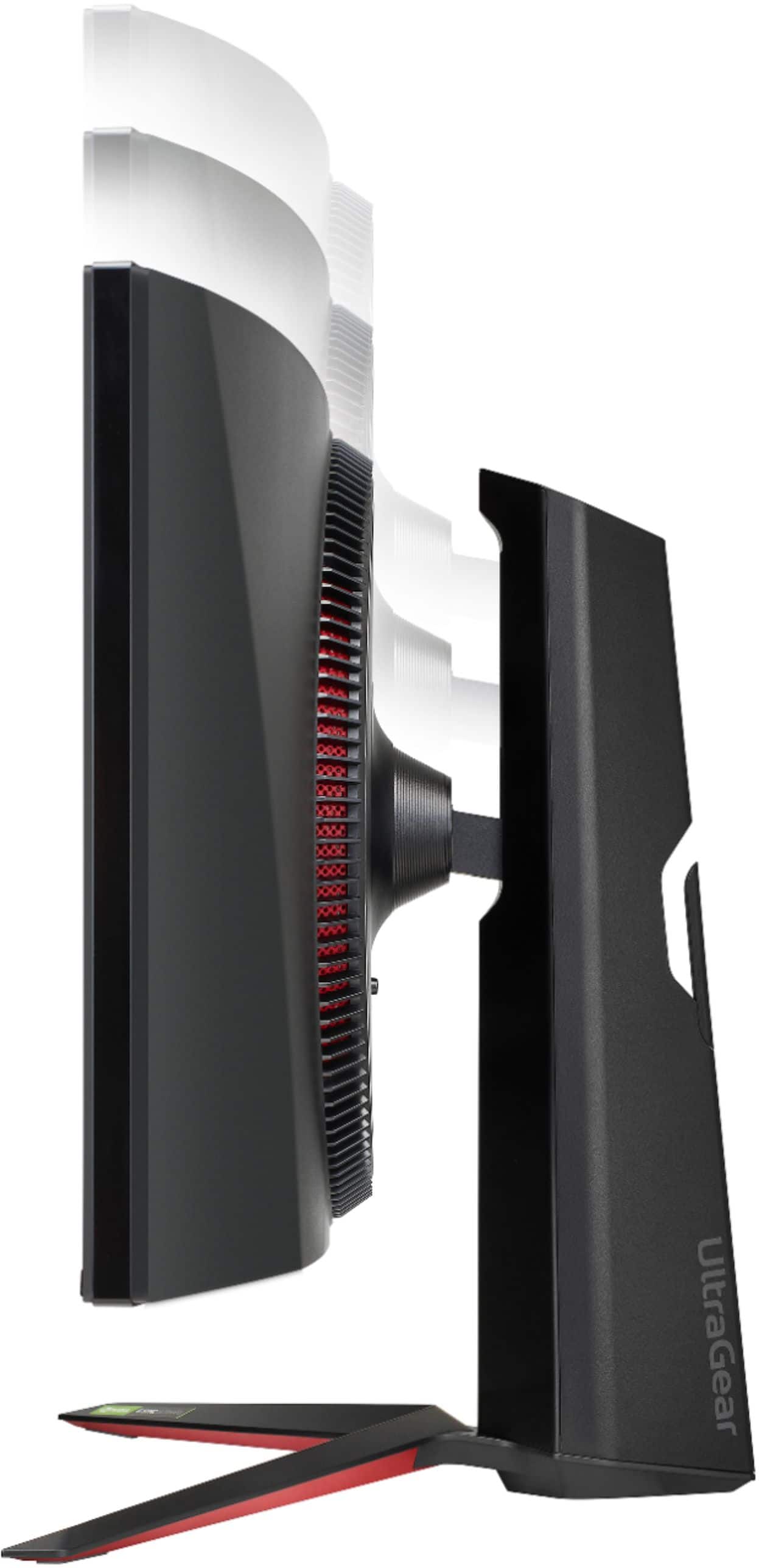 Alt View 13. LG - Geek Squad Certified Refurbished UltraGear 34" IPS LED Curved G-SYNC Ultimate Monitor with HDR (HDMI, DisplayPort) - Black.