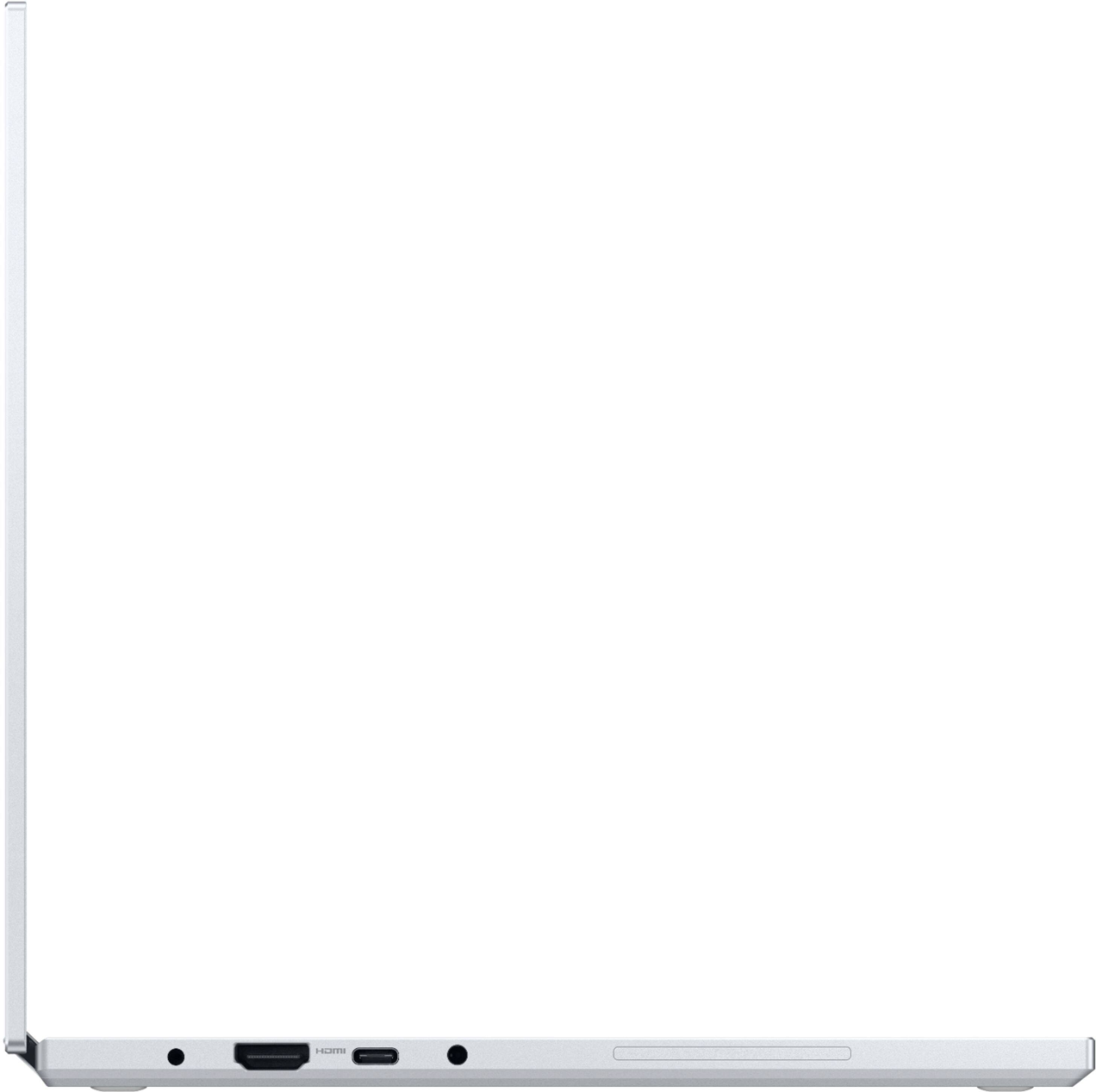 Alt View 10. Samsung - Geek Squad Certified Refurbished Galaxy Book Flex Alpha 13.3" QLED Laptop - Intel Core i7 - 12GB Memory - 512GB SSD - Royal Silver.