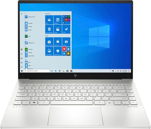 HP - Geek Squad Certified Refurbished ENVY 14" Touch-Screen Laptop - Core i5 - 16GB - GeForce GTX 1650 Ti Max-Q - 256GB SSD - Natural Silver