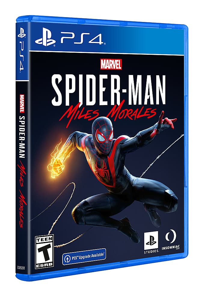 Spider man hot sale ps4 esrb