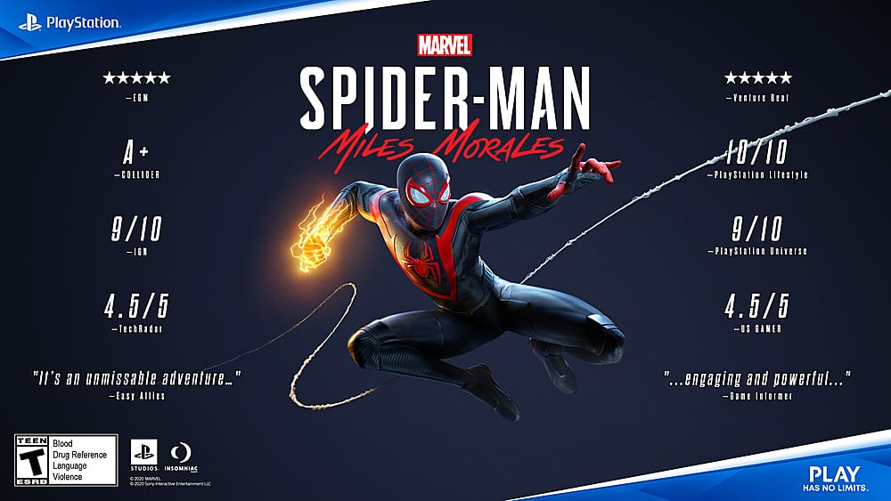 Alt View 11. Insomniac Games - Marvel's Spider-Man: Miles Morales.