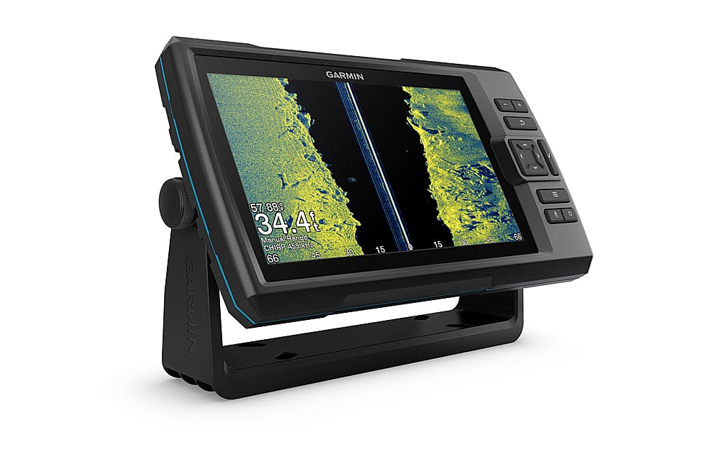 Angle. Garmin - STRIKER Vivid 9sv Fishfinder GPS - Black.