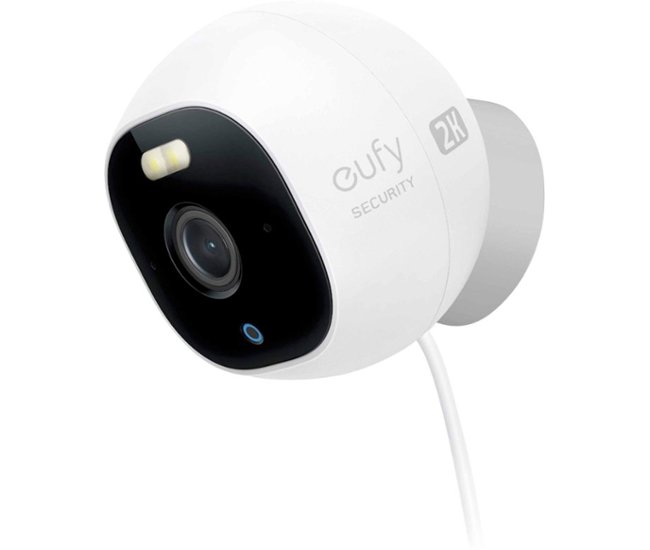 2-Pack eufy Security Solo Outdoor Cam 2K Spotlight Wired Security Camera