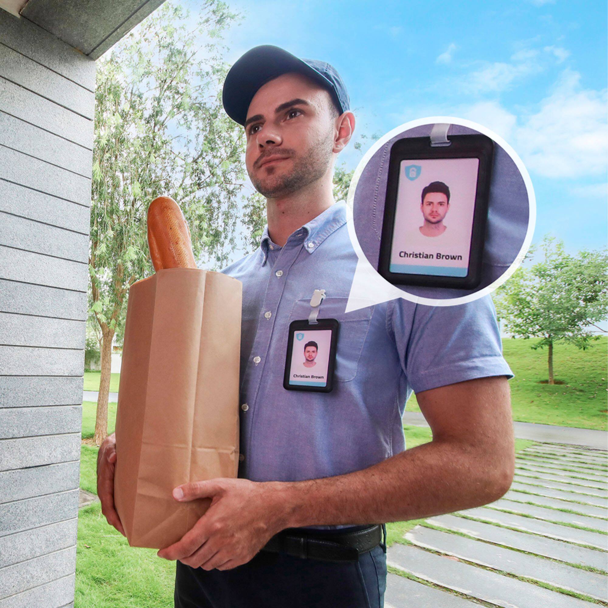 Angle. eufy Security - Smart Wi-Fi Video Doorbell 2K Battery Operated/Wired with Chime - White/Black.