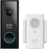 eufy Security - Smart Wi-Fi Video Doorbell 2K Battery Operated/Wired with Chime