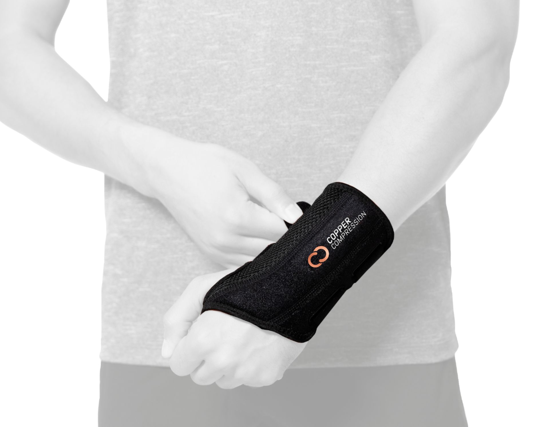 Stylish Copper Fit Wrist Brace for Ultimate Support