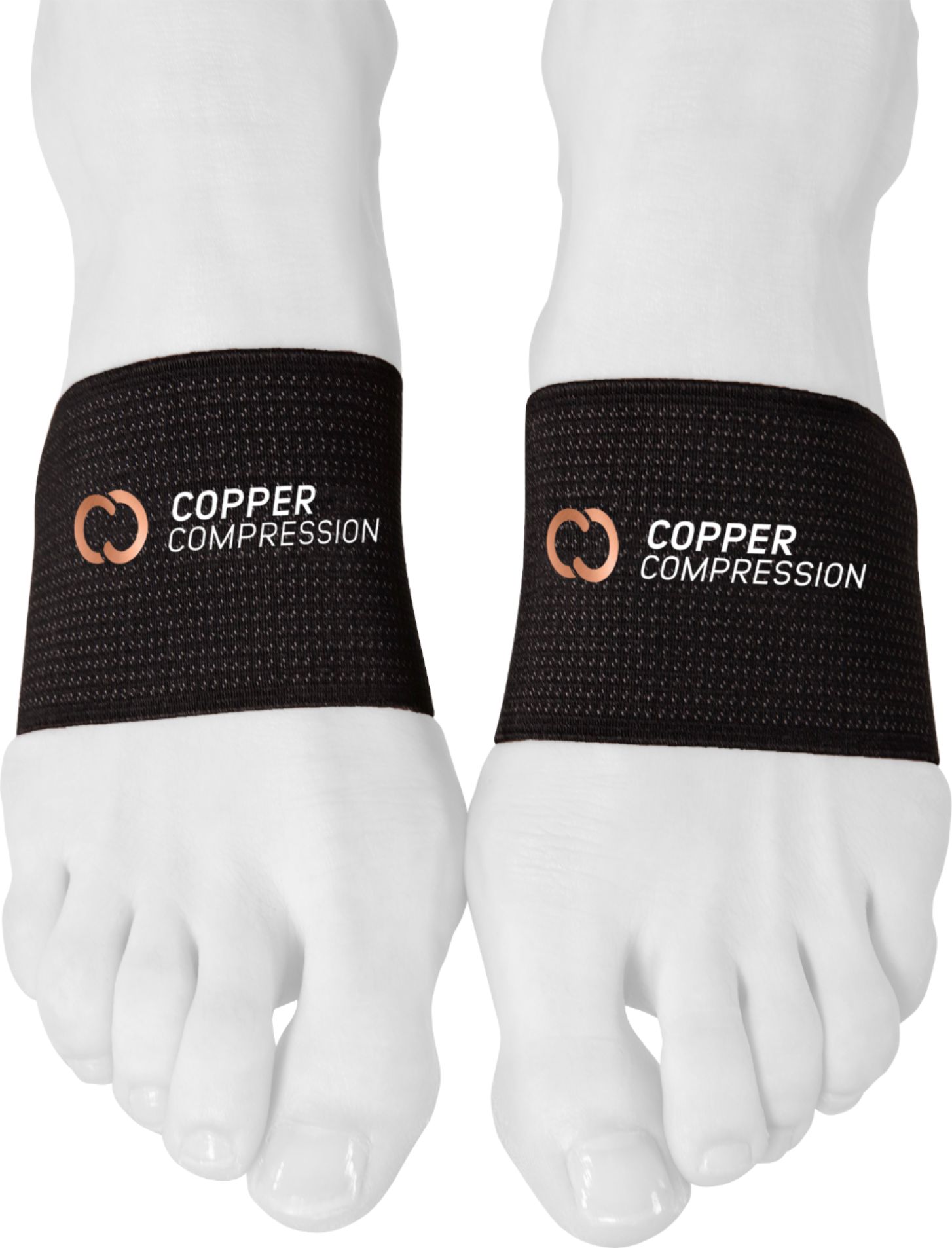 Best Buy: Copper Compression Copper Infused Arch Support One Size KO ...