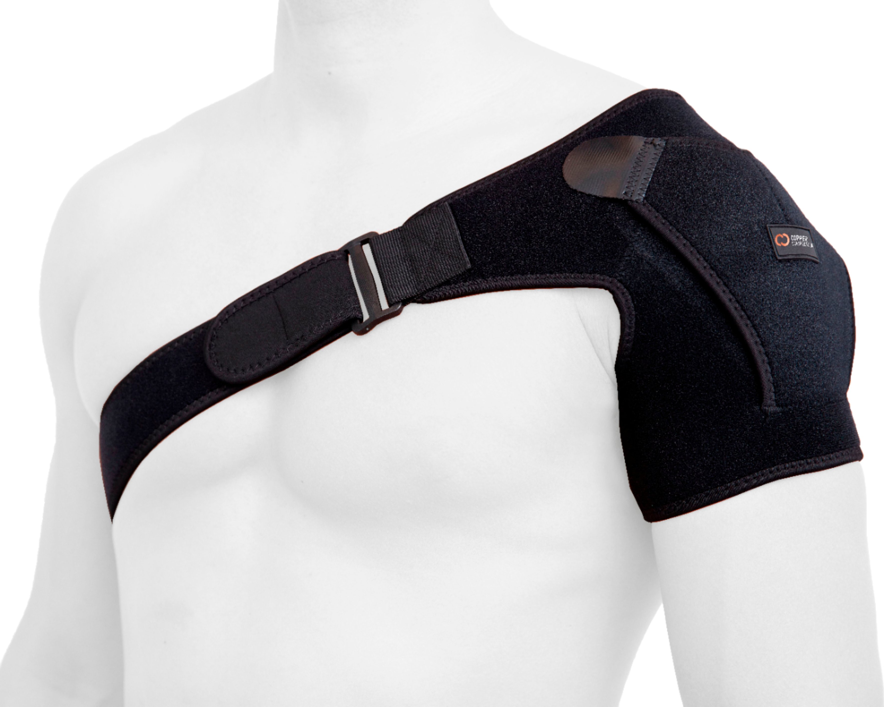 COPPER HEAL – Shoulder Brace Adjustable Compression Sleeve Torn