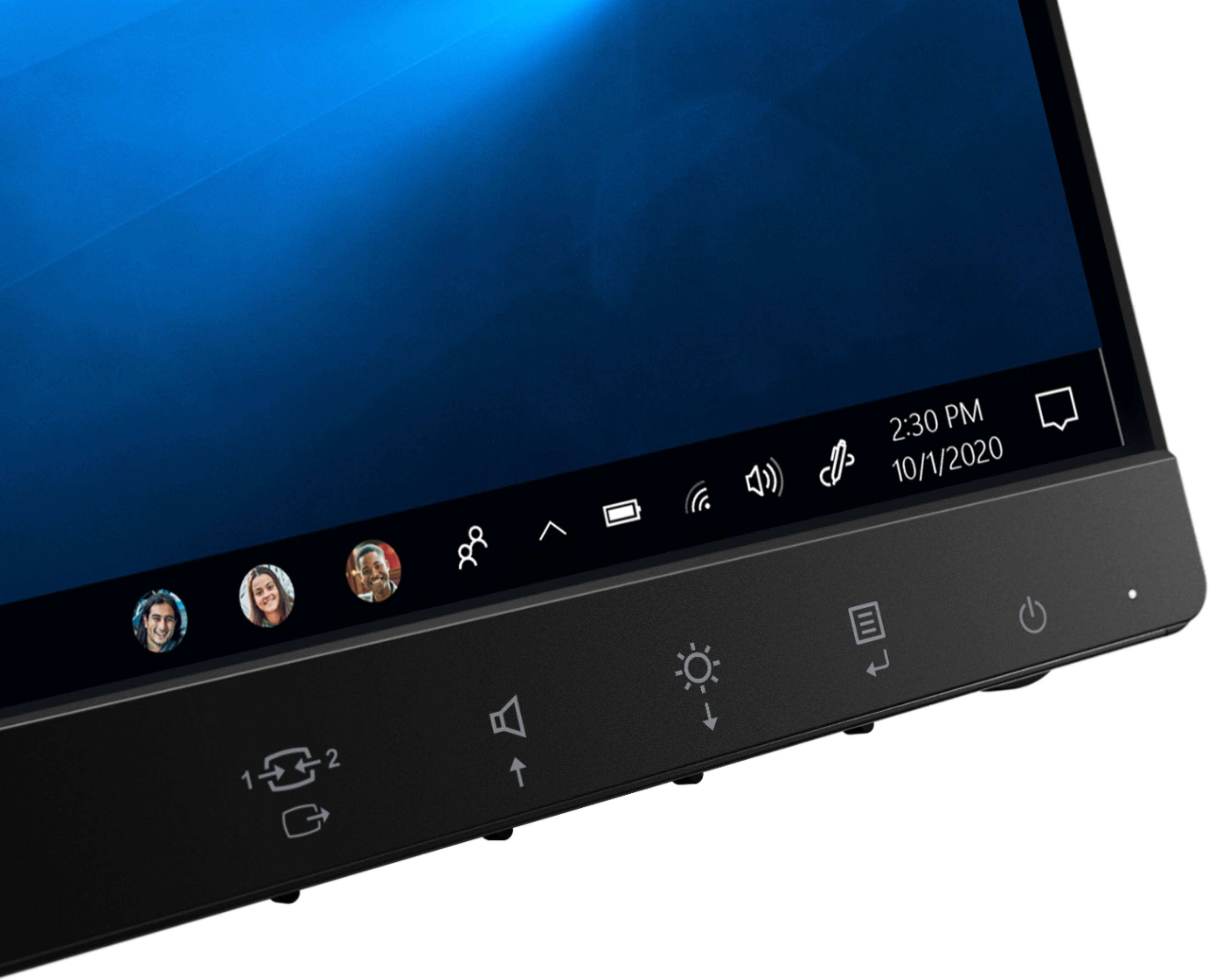 Alt View 16. Lenovo - Geek Squad Certified Refurbished Q27q-1L 27" IPS LED QHD FreeSync Monitor (DisplayPort, HDMI) - Black.