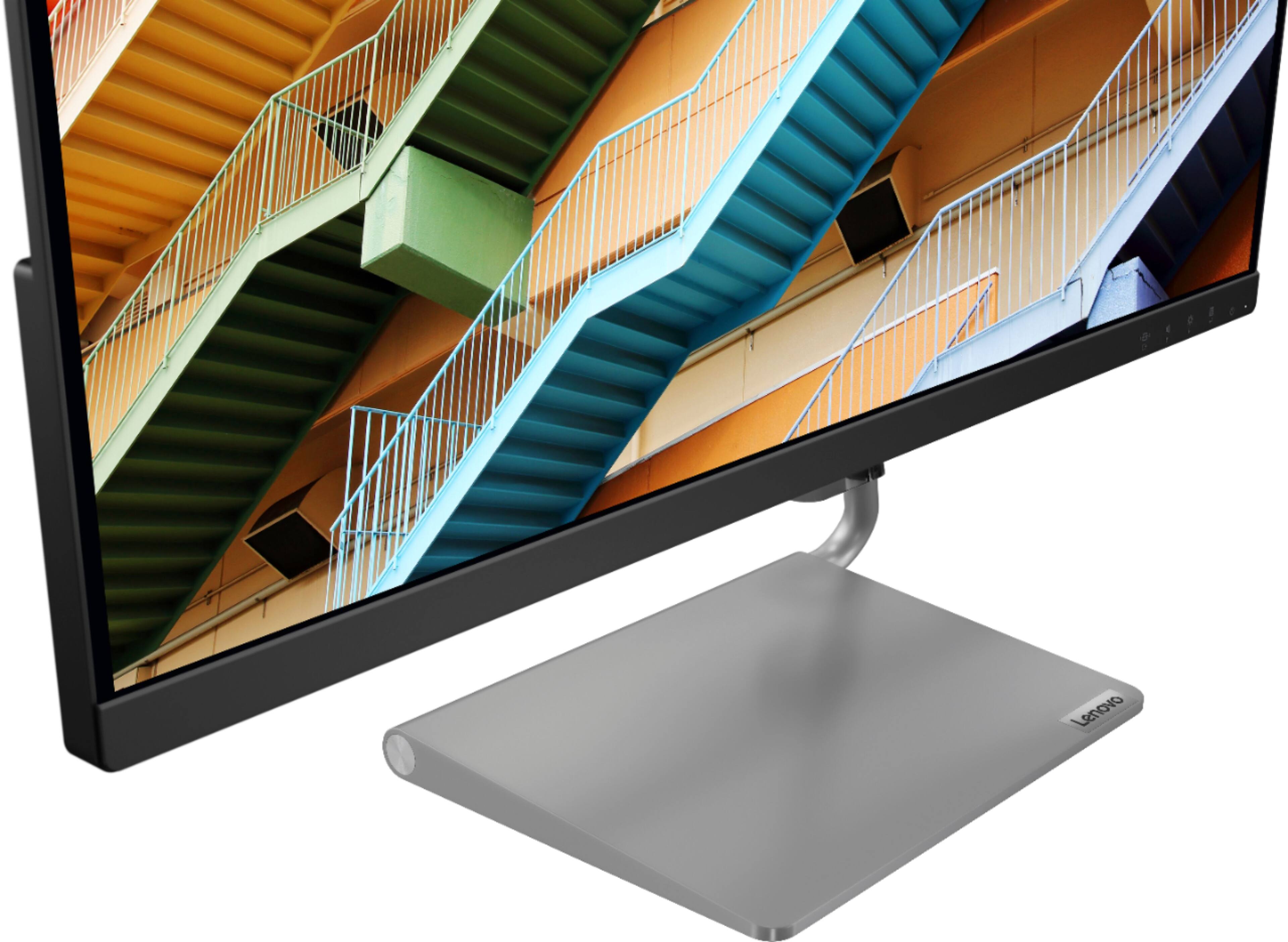 Alt View 20. Lenovo - Geek Squad Certified Refurbished Q27q-1L 27" IPS LED QHD FreeSync Monitor (DisplayPort, HDMI) - Black.