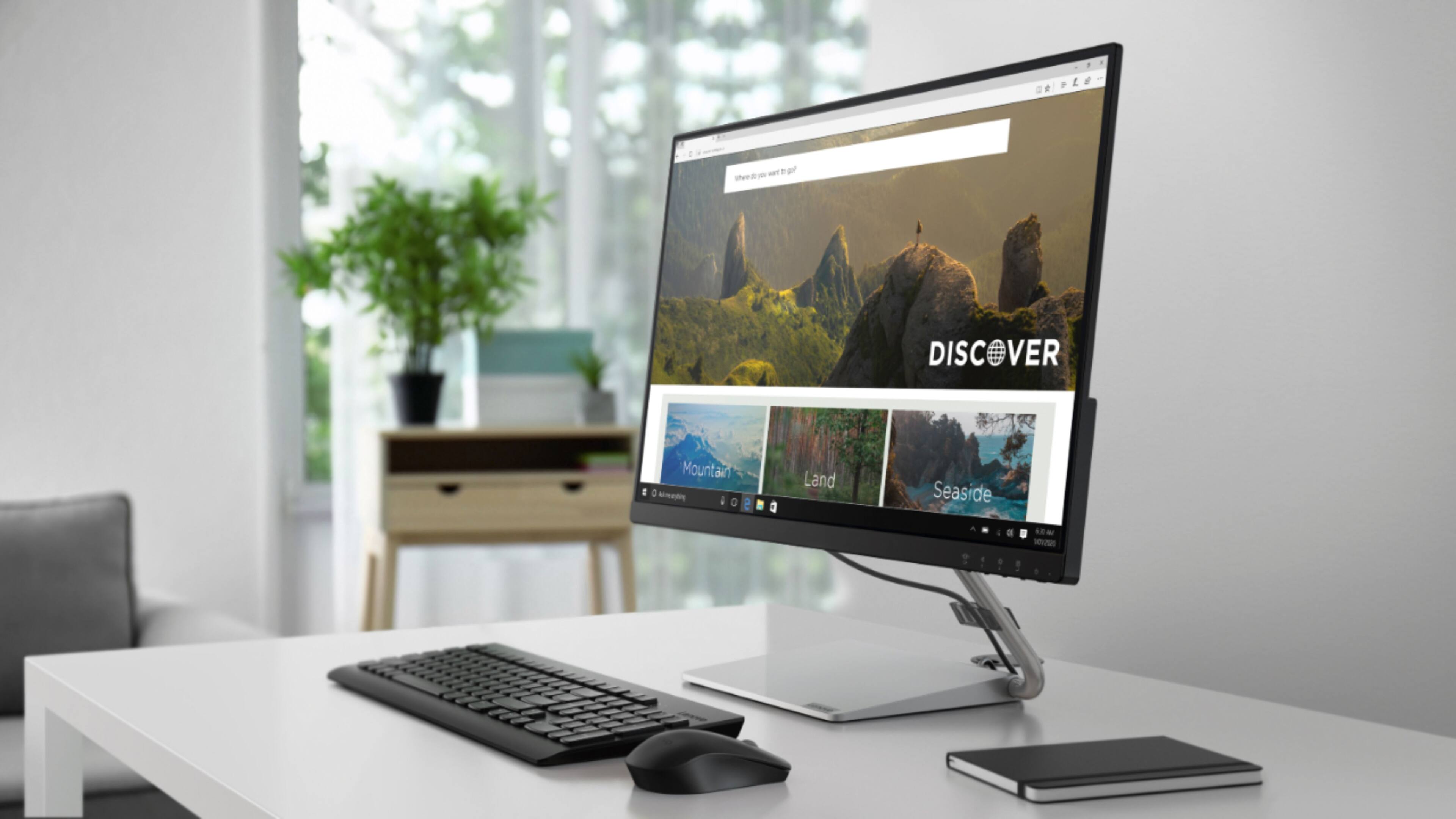 Alt View 23. Lenovo - Geek Squad Certified Refurbished Q27q-1L 27" IPS LED QHD FreeSync Monitor (DisplayPort, HDMI) - Black.