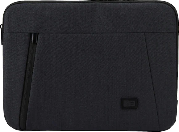 Front. Case Logic - Ashton 13” Laptop Sleeve Laptop Case and Tablet Sleeve with Padded Interior and Zippered Pocket for Accessories - Black.