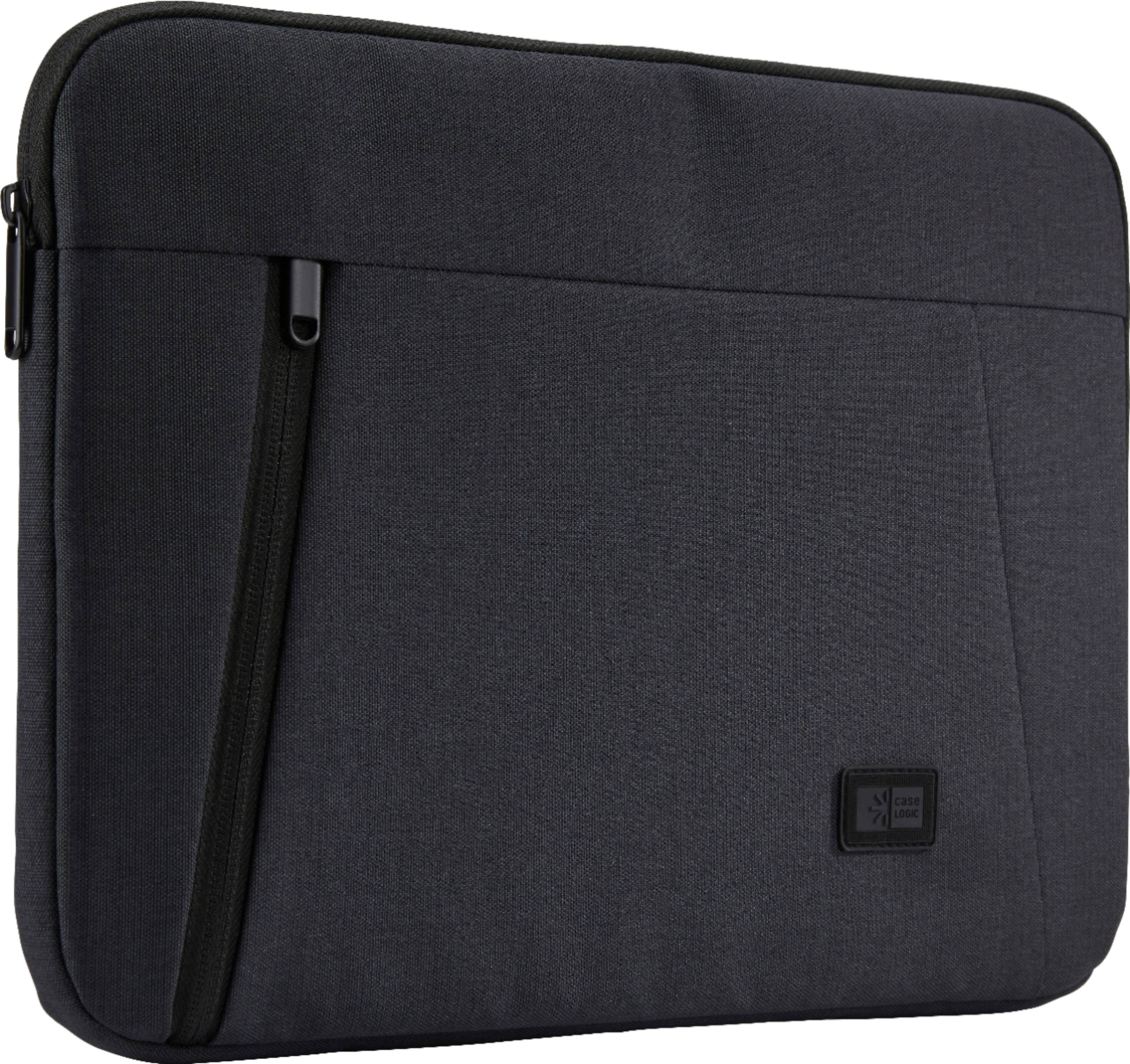 Alt View 1. Case Logic - Ashton 13” Laptop Sleeve Laptop Case and Tablet Sleeve with Padded Interior and Zippered Pocket for Accessories - Black.