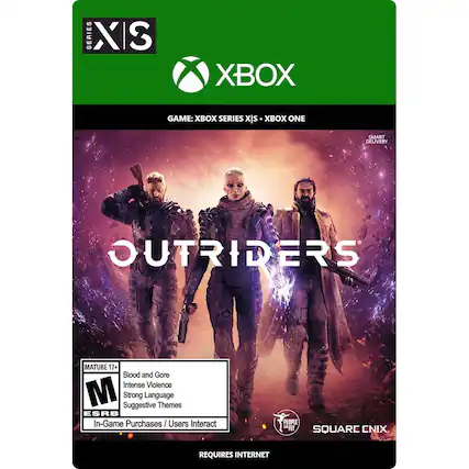 Front. Square Enix - Outriders. - M (Mature 17+)