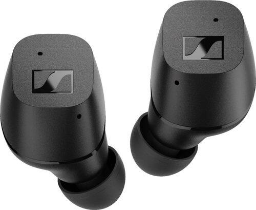 Sennheiser CX True Wireless Earbuds with Passive Noise Cancellation (Black)