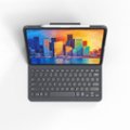 Alt View Zoom 13. ZAGG - Pro Keys Wireless Keyboard & Detachable Case for Apple iPad Pro 12.9" (3rd Gen. 2018, 4th Gen. 2020, 5th Gen. 2021) - Black.