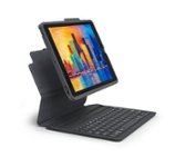 Alt View 11. ZAGG - Pro Keys Wireless Keyboard & Case for Apple iPad 10.2" (7th, 8th, 9th Gen) - Black.