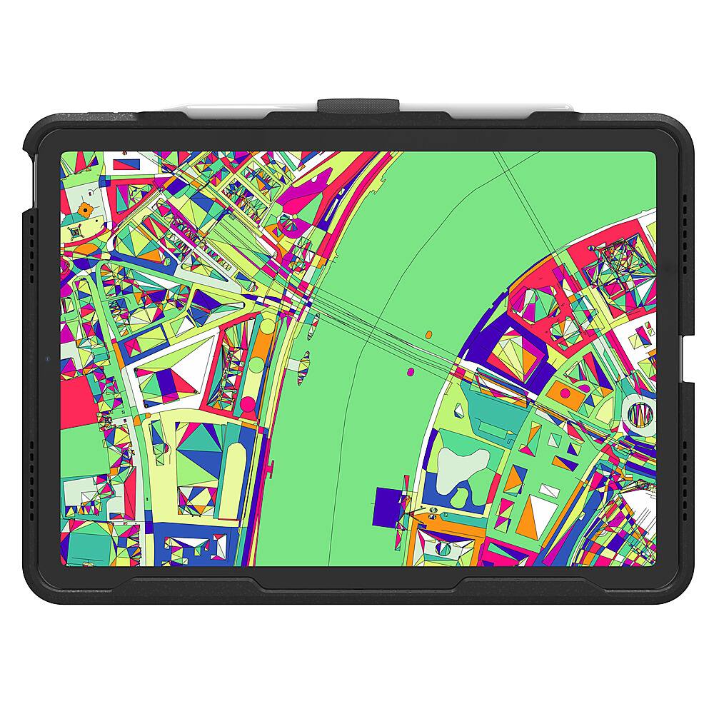 Alt View 14. ZAGG - Rugged Book Wireless Keyboard & Detachable Case for Apple iPad Air 10.9" (2020, 2022) and iPad Pro 11" (2018-2022) - Black.