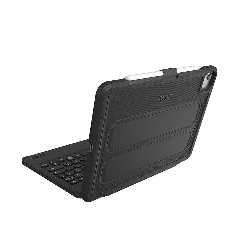 Alt View 18. ZAGG - Rugged Book Wireless Keyboard & Detachable Case for Apple iPad Air 10.9" (2020, 2022) and iPad Pro 11" (2018-2022) - Black.