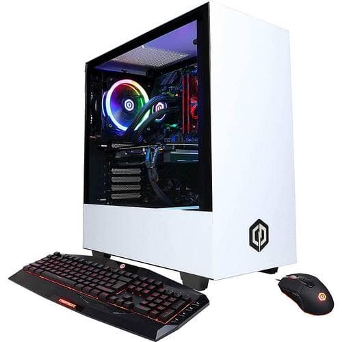 CyberPowerPC - Gamer Supreme Gaming Desktop - Intel Core i9-11900KF - 16GB - AMD Radeon RX 6700 XT - 2TB HDD + 500GB SSD - White