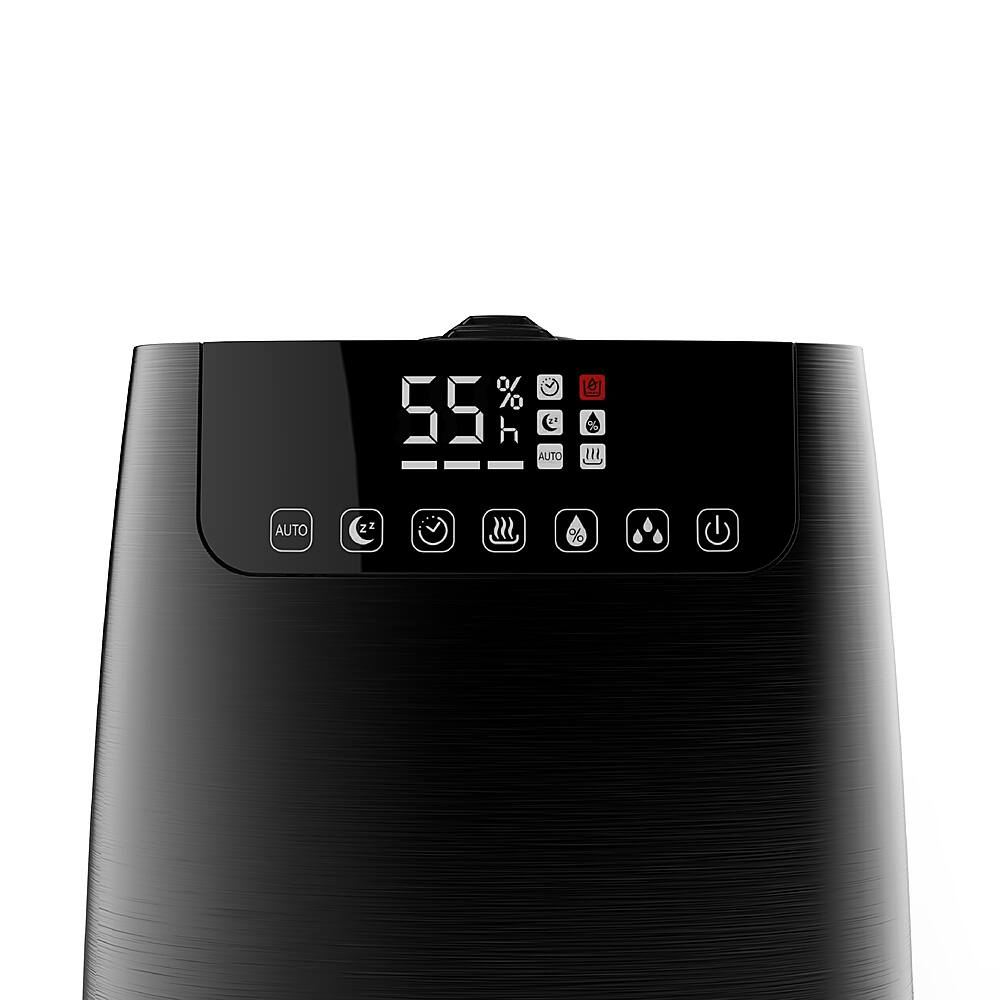 Alt View 12. Pure Enrichment - HumeXL Pro 1.3 Gal. Warm and Cool Mist Humidifier - Black.