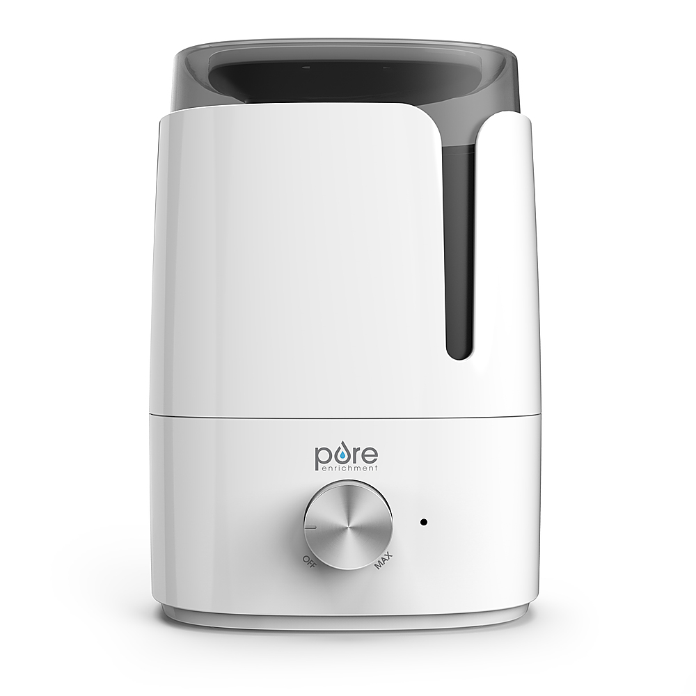 Pure Enrichment Ultrasonic Cool Mist Humidifier with Optional Night Light  White PEHUMSIL - Best Buy