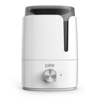 Pure Enrichment - HUME™ Ultrasonic .92 Gal. Cool Mist Humidifier - White - Front_Zoom