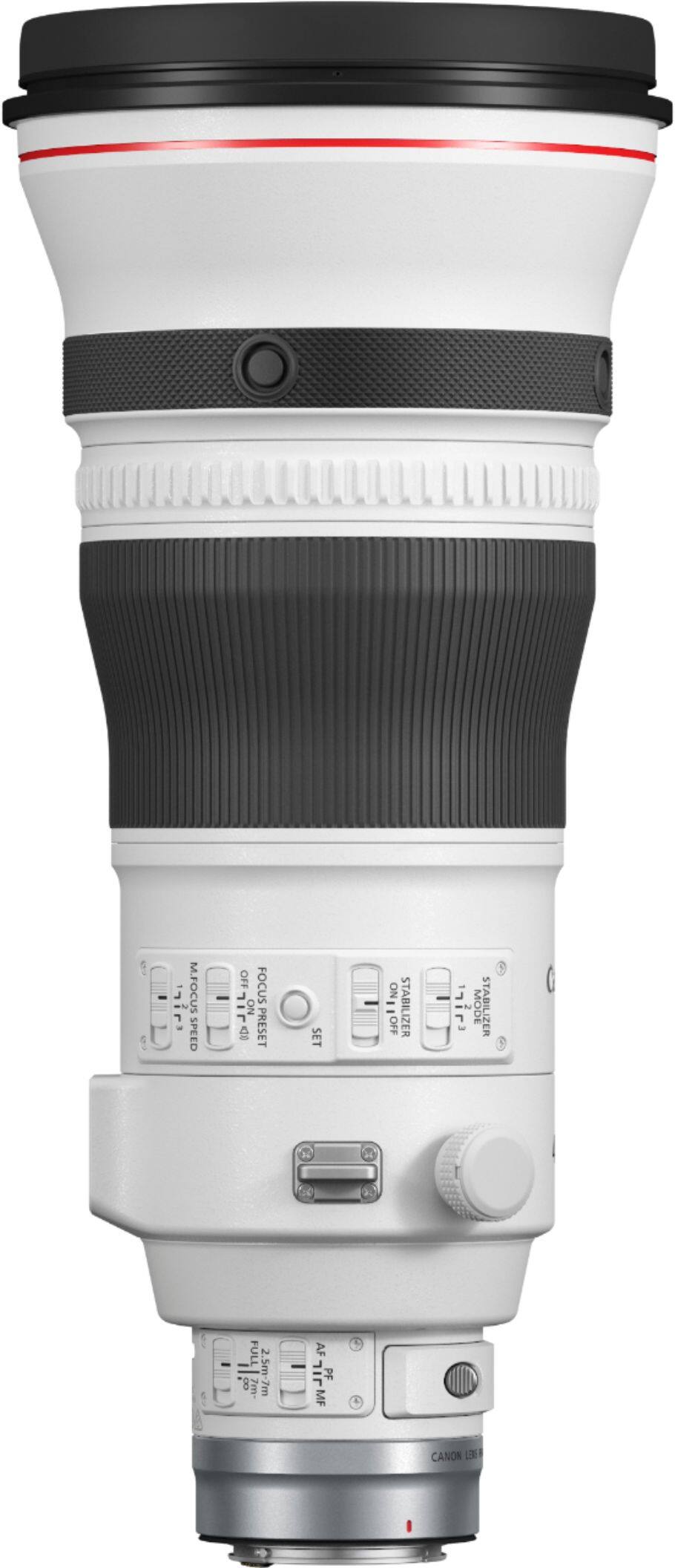Alt View 11. Canon - RF400mm F2.8 L IS USM Telephoto Prime Lens for EOS R-Series Cameras - White.