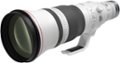 Front Zoom. Canon - RF 600 f/4 L IS USM Telephoto Prime Lens for RF Mount Cameras - White.