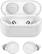 Front. Amazon - Echo Buds (2nd Gen) True Wireless Noise Cancelling In-Ear Headphones - WHITE.