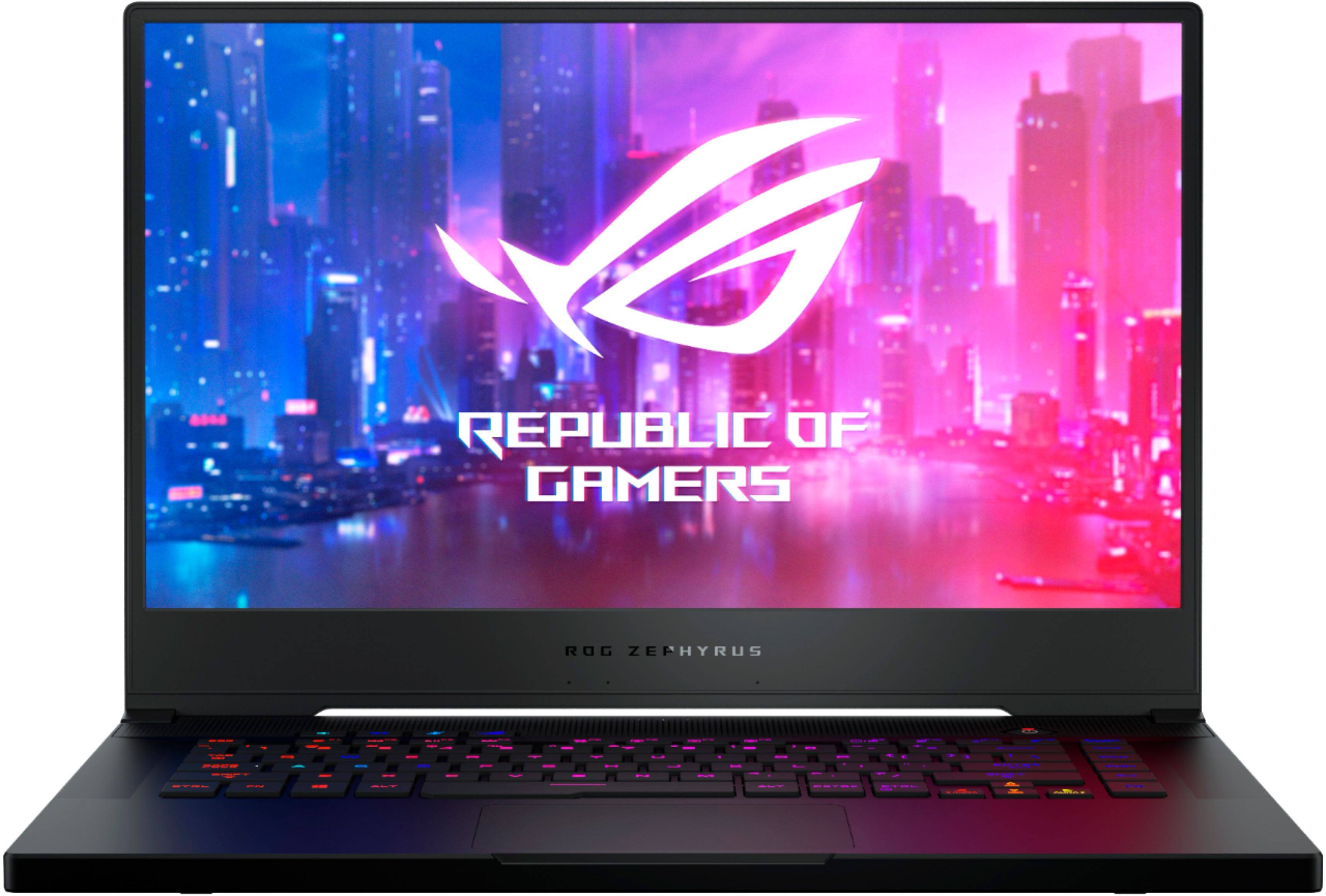  ASUS - ROG Zephyrus G14 14 Gaming Laptop - AMD Ryzen 9 - 16GB  Memory - NVIDIA GeForce RTX 2060 - 1TB SSD - Moonlight White : Electronics