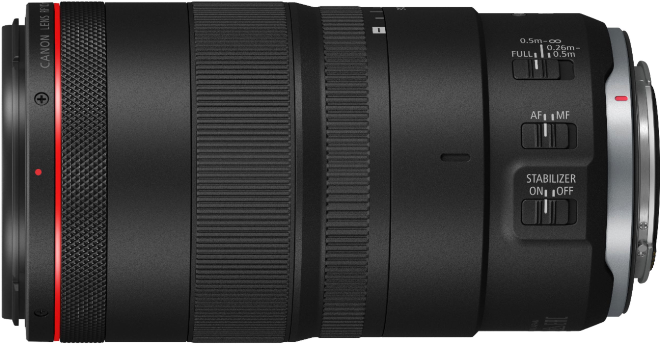 Canon RF 100mm f/2.8 L MACRO IS USM Telephoto Lens for RF Mount Cameras  Black 4514C002 - Best Buy