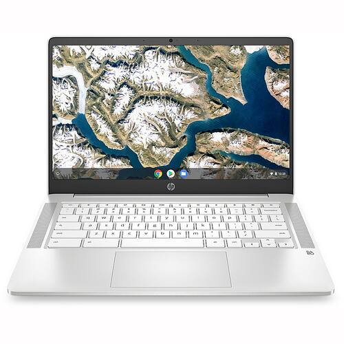 HP - 14" Chromebook - Intel Celeron N4000 - 4GB - 32GB eMMC