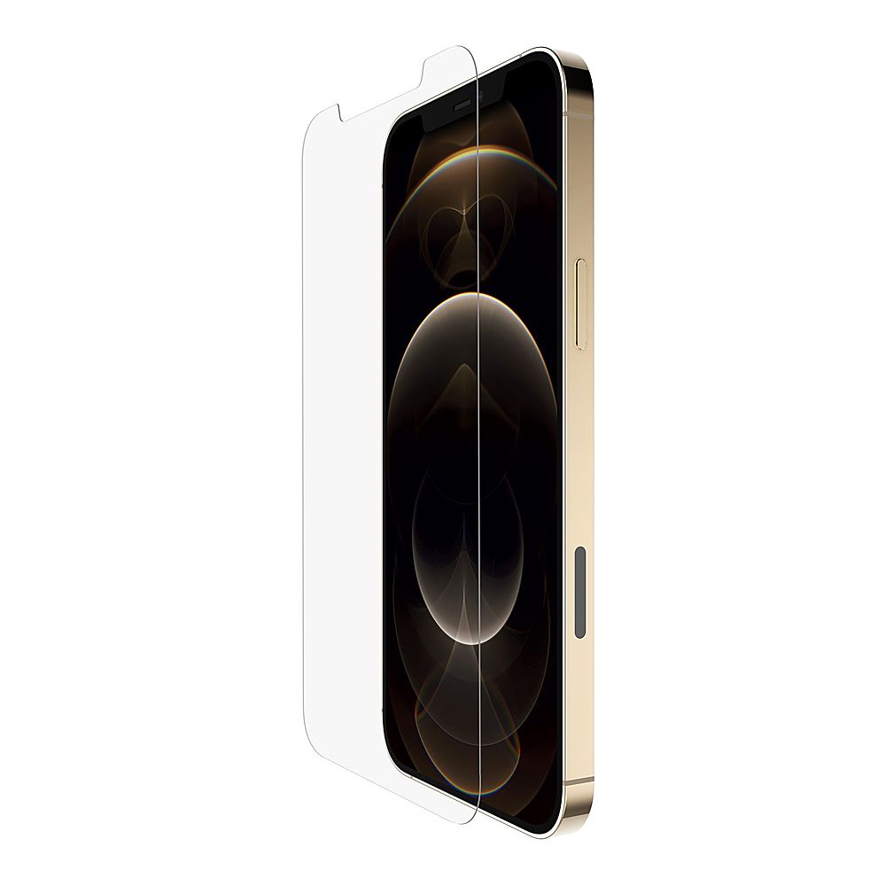 Belkin - ScreenForce Tempered Glass + Anti-Microbial - iPhone 12 Pro Max