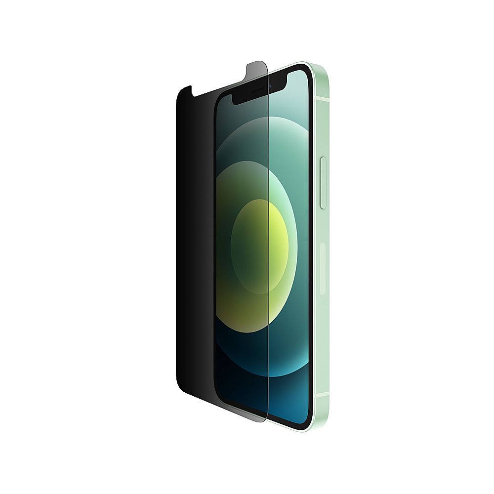 Belkin - ScreenForce​ Tempered Glass Privacy + Anti-Microbial - iPhone 12 Mini
