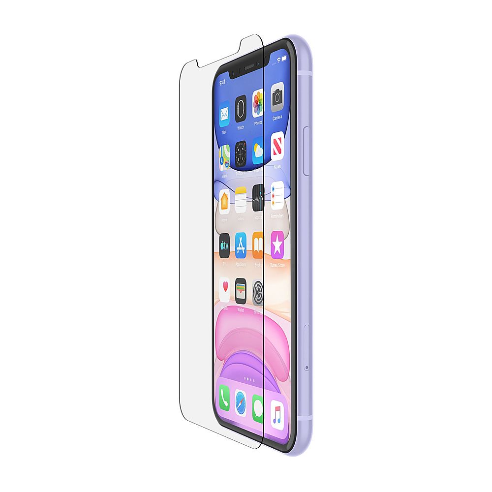 Belkin - ScreenForce​ InvisiGlass Ultra Anti-Microbial - iPhone 11/XR