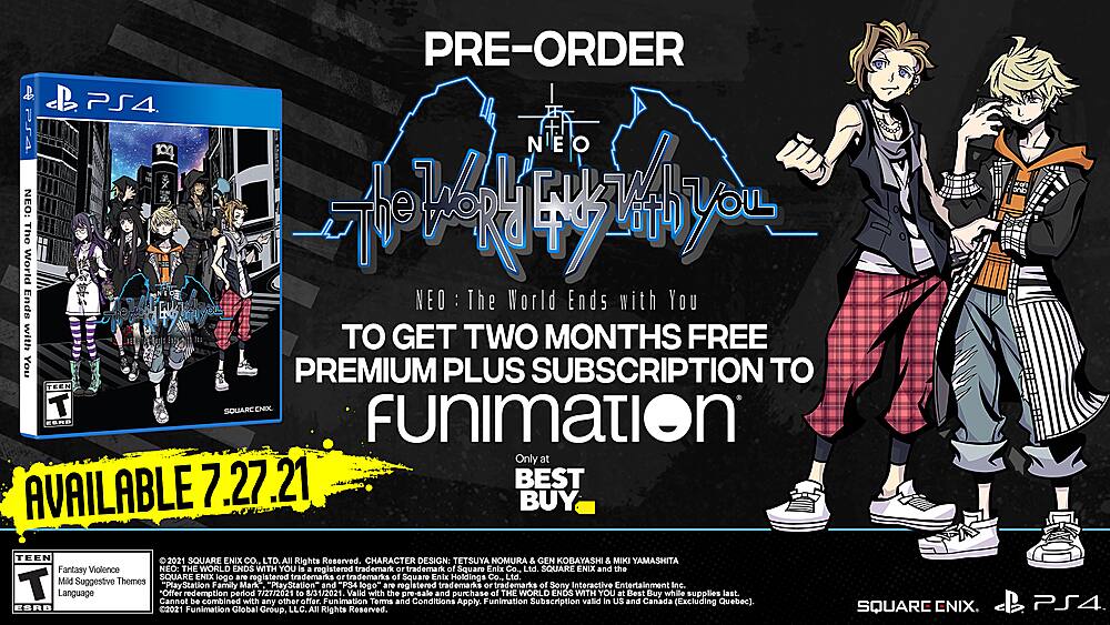 Left. Square Enix - NEO: The World Ends with You.