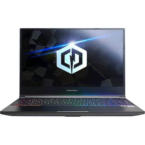 CyberPowerPC - Tracer IV Edge Pro 15.6" QHD Laptop - Intel Core i7 - 16GB Memory - NVIDIA GeForce RTX 3070 - 1TB SSD - Black