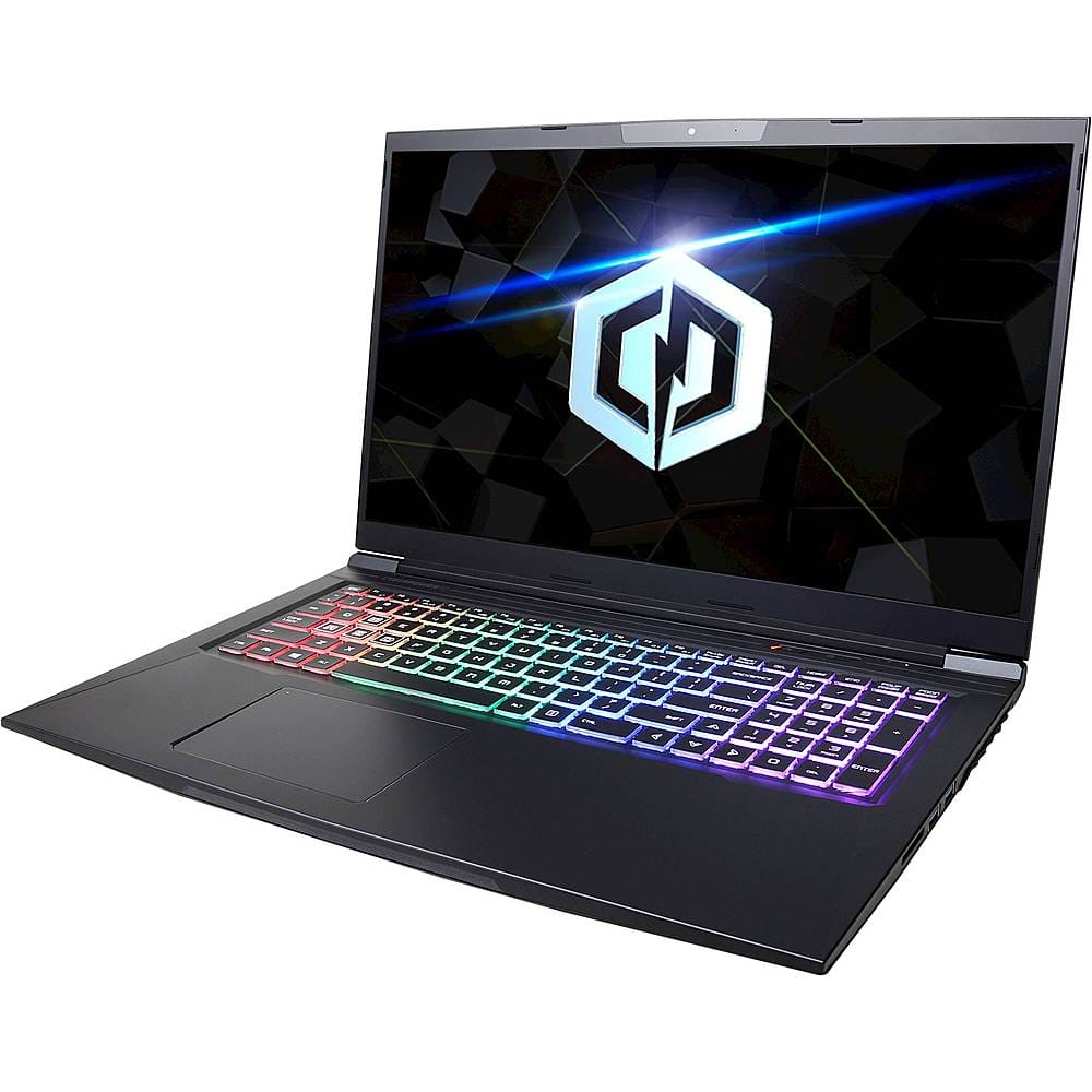 CyberPowerPC - Tracer IV Gaming 17.3" Laptop - Intel Core i7 - 8GB Memory - NVIDIA GeForce RTX 3060 - 240GB Solid State Drive - Black