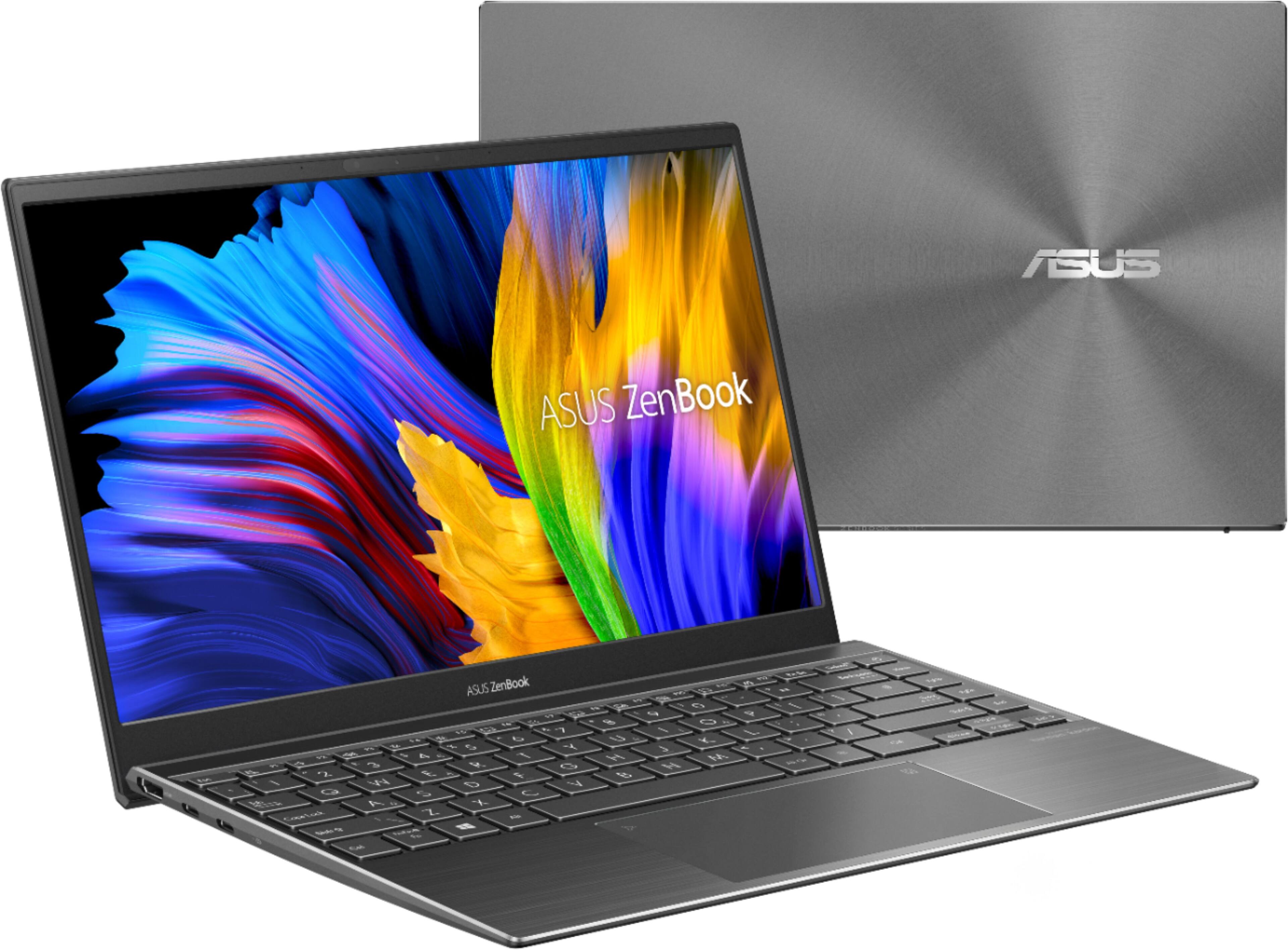 ASUS Zenbook 14 Laptop AMD Ryzen 5 8GB Memory NVIDIA GeForce MX350 256GB  SSD Light Gray Q407IQ-BR5N4 - Best Buy