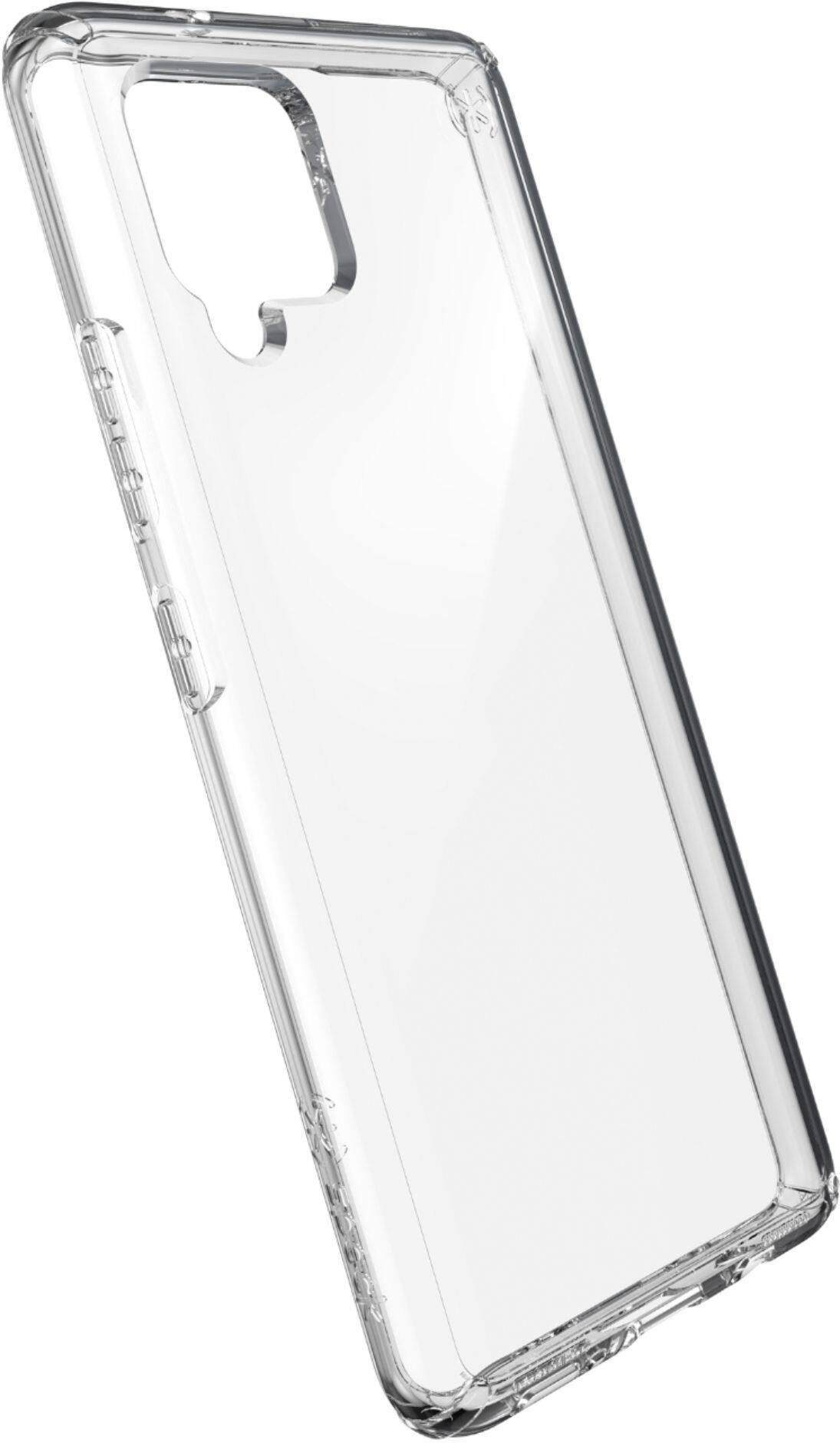 Angle View: Speck - Presidio ExoTech for Samsung A42 - Clear